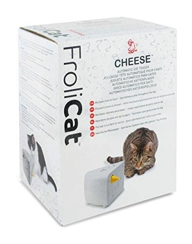 Petsafe FroliCat CHEESE Automatic Cat Teaser žaislas katėms su pelyte