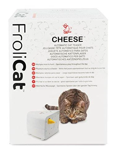 Petsafe FroliCat CHEESE Automatic Cat Teaser žaislas katėms su pelyte