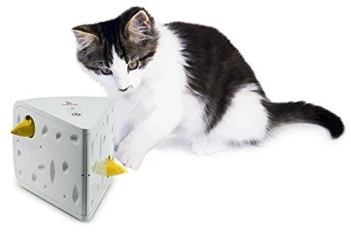 Petsafe FroliCat CHEESE Automatic Cat Teaser žaislas katėms su pelyte