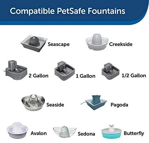 Petsafe Drinkwell Ceramic Pet Fountains Replacement Charcoal Filters anglies filtrai fontanėliams-girdykloms 4vnt