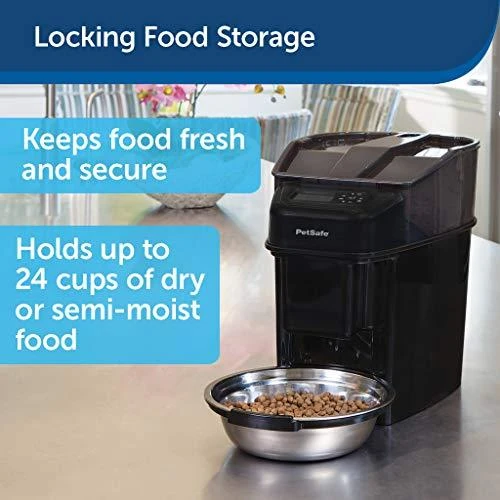 PetSafe Healthy Simply Feed programuojama skaitmeninė automatinė šėrykla šunims ir katėms