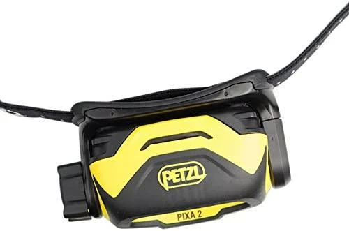 Petzl E78BHB 2 Pixa 2 priekinis žibintas juodas/geltonas