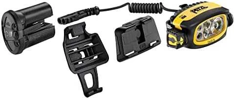 Petzl E80CHR Duo S priekinis žibintas juodas/geltonas