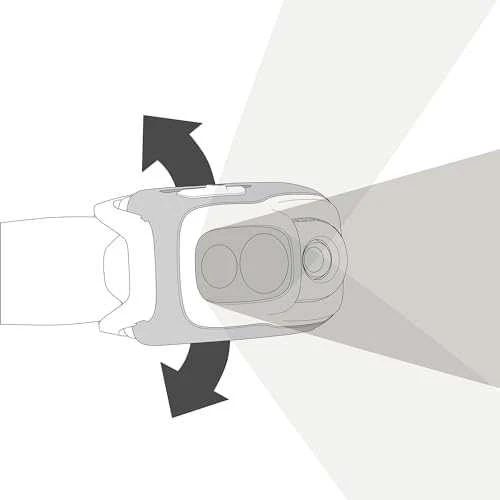 Oranžinis Petzl E095BB01 SWIFT RL Stirnlampe oranžinis
