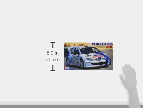 Tamiya Peugeot 206 WRC 1/24 plastikinis surenkamas modelis
