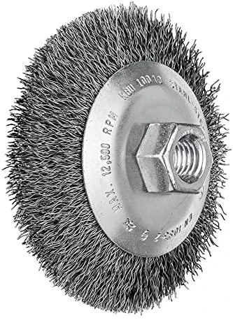 Metalinis šepetys su sriegiu PFERD KBU 10010/ M14 STD 0,35