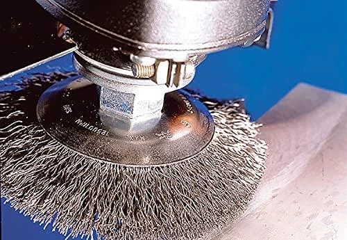 Metalinis šepetys su sriegiu PFERD KBU 10010/ M14 STD 0,35