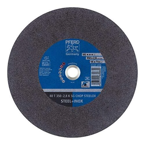 Pjovimo diskas PFERD 80 T350-2,8 A 36 K SG-CHOP-INOX/25,4