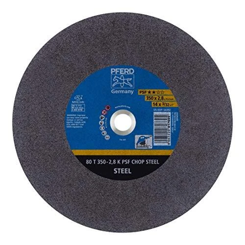 Metalo pjovimo diskas PFERD PSF-CHOP 350x2,8x25,4 A36K 80T