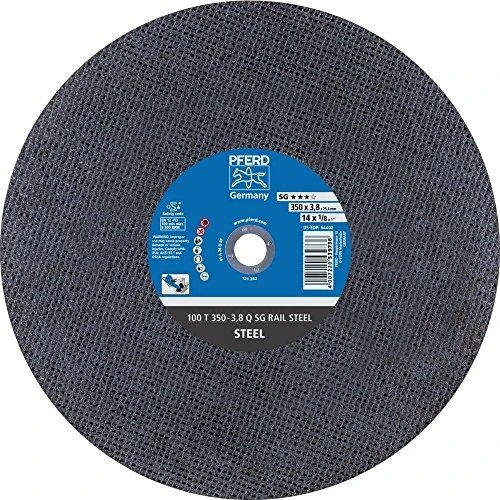 100T Ø350-3.8 A24Q SG RAIL atpjovimo diskas 25,4 PFERD