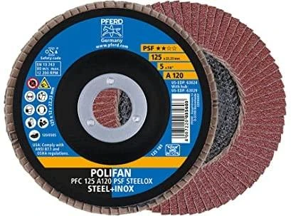 Šlifavimo diskas PFERD PFC125 A PSF 120