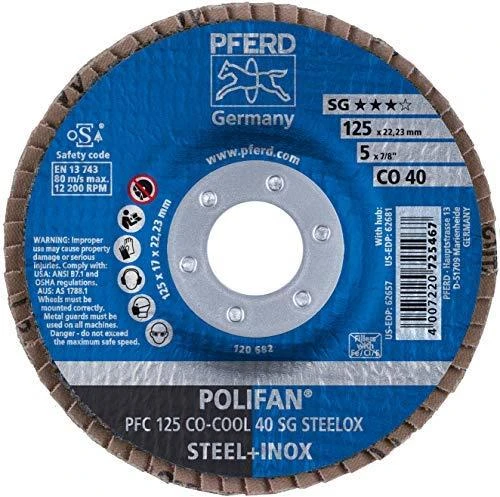 Šlifavimo diskas PFERD PFC125 SGP-Cool CO40