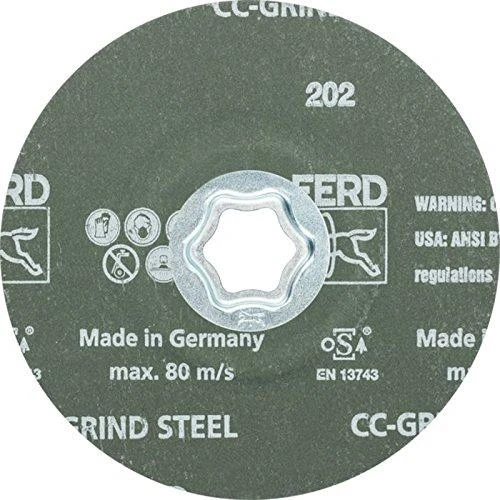 Šlifavimo diskas PFERD CC-GRIND 125 STEEL
