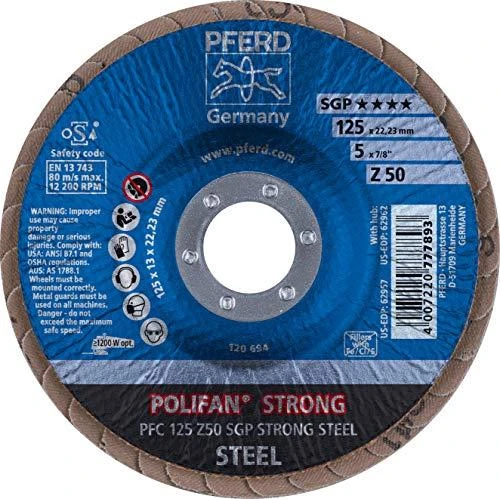 Šlifavimo diskas PFERD PFC125 SGP-Strong Z50