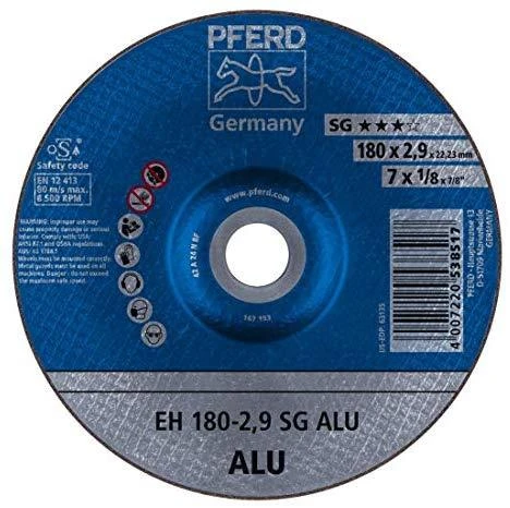 Aliuminio pjovimo diskas PFERD EH180-2,9 SG-ALU
