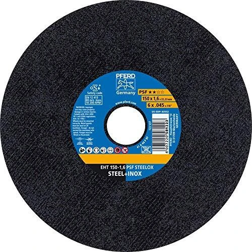 Nerūd. plieno pjovimo diskas PFERD EHT 150x1,6mm A46 P PSF-INOX