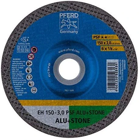 Akmens pjovimo diskas PFERD EH PSF Alu Stone 150x3,0mm