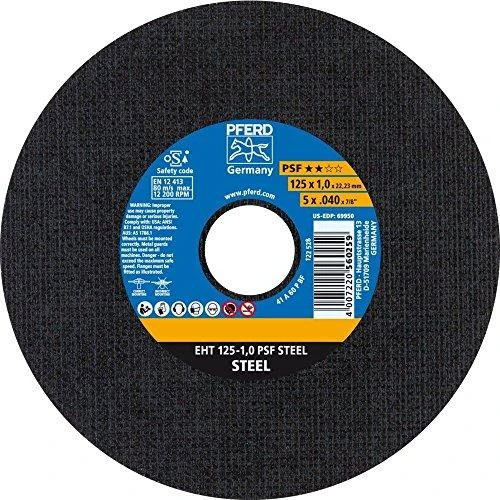 Metalo pjovimo diskas PFERD EHT 125x1,0mm A60 P PSF