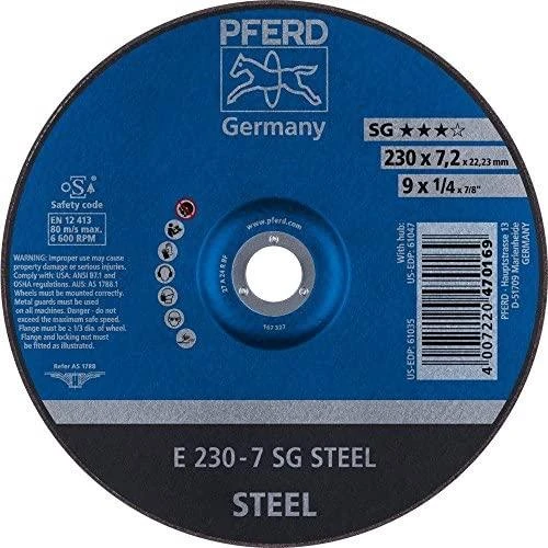 Pjovimo ir šlifavimo diskas PFERD E125-1,9 A46 P PSF DUO Steelox