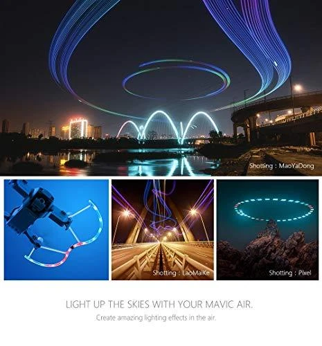 PGYTECH LED propelerio apsauga, skirta DJI MAVIC AIR