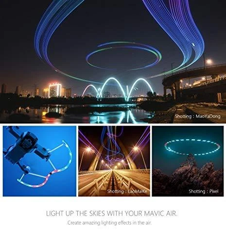 PGYTECH LED propelerio apsauga, skirta DJI MAVIC AIR