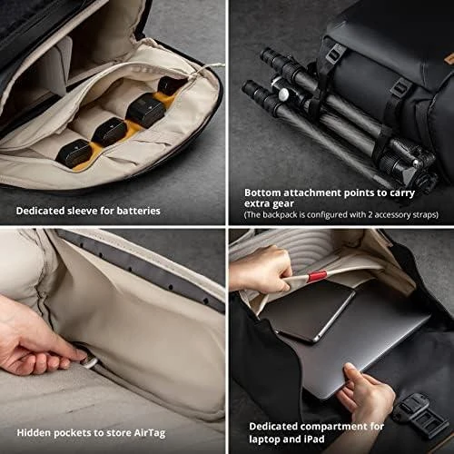 PGYTECH OneGo Air kuprinė 20L (Obsidian Juodas)