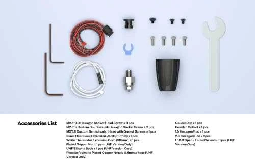 Phaetus Rapido Hot-End High Flow - mėlynas