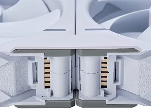 PHANTEKS D30 PWM Regular Airflow D-RGB fan – 120mm, baltos spalvos