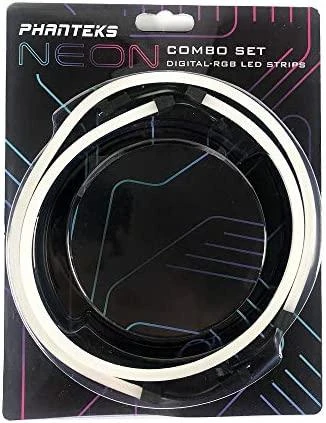 PHANTEKS Neon Digital RGB LED juostelių rinkinys, 40 cm (2 vnt.)