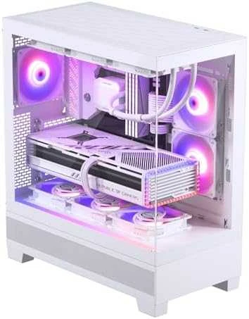 Phanteks XT View grūdinto stiklo langai, D-RGB - balta