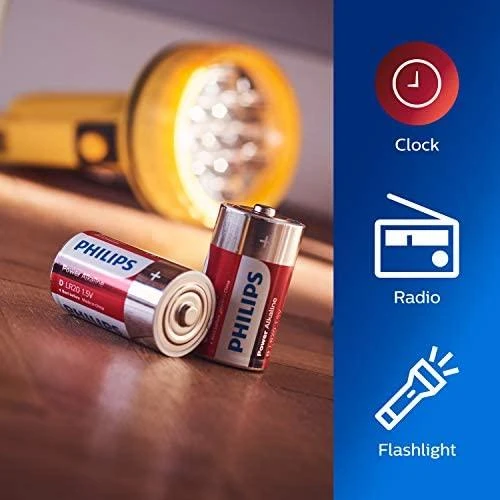 „Philips Power“ šarminis akumuliatorius LR20P2B/10