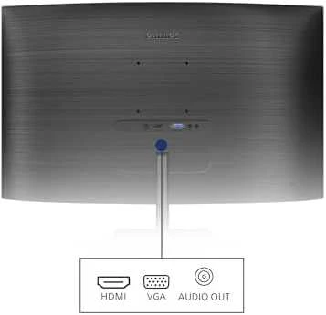 Monitorius Philips 241E1SC/00 23.6", Juodos spalvos