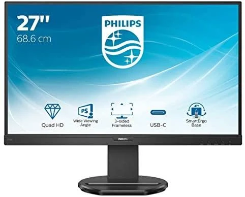 Monitorius su USB-C Philips 276B9/00 27 ", Juodos spalvos