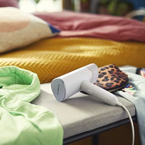 Philips 3000 serijos rankinis garintuvas STH3020/10 Kompaktiškas ir sulankstomas Paruoštas naudoti per ~30 sekundžių 1000W, iki 20g/min. Nereikia lyginimo lentos
