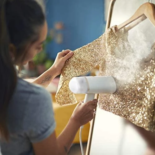 Philips 3000 serijos rankinis garintuvas STH3020/10 Kompaktiškas ir sulankstomas Paruoštas naudoti per ~30 sekundžių 1000W, iki 20g/min. Nereikia lyginimo lentos