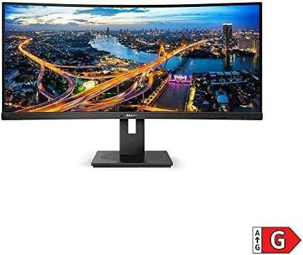 Monitorius Philips 346B1C/00, 34", VA, Lenktas, 3440 x 1440, 21:9, 5 ms, 100 Hz