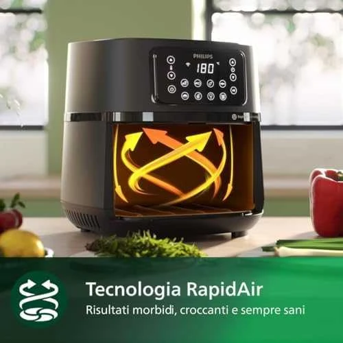 Gruzdintuvė Philips „Airfryer“ „5000 Series XXL Connected“ HD9285/90