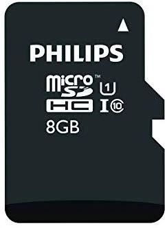 Philips Micro SDHC atminties kortelė 8GB