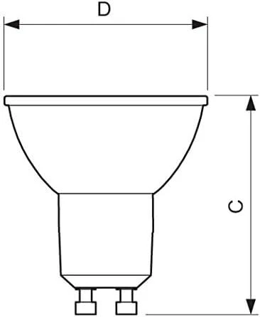 Philips CorePro LEDspot LED lemputė 3,1 W GU10 A++