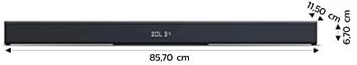 Garso kolonėlė Philips TAB8205/10 Soundbar 2.1ch 200W, Juoda
