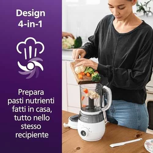 Garintuvas ir trintuvas Philips Avent SCF883/01, 400 W