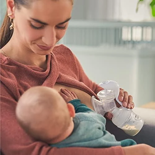 PHILIPS AVENT RANKINIS PIENTRAUKIS SU 2 BUTELIUKAIS SCD430/60