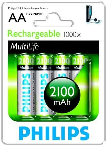Bateria kroviklis R6 2100MAH op 4 vnt. PHILIPS 140625 827
