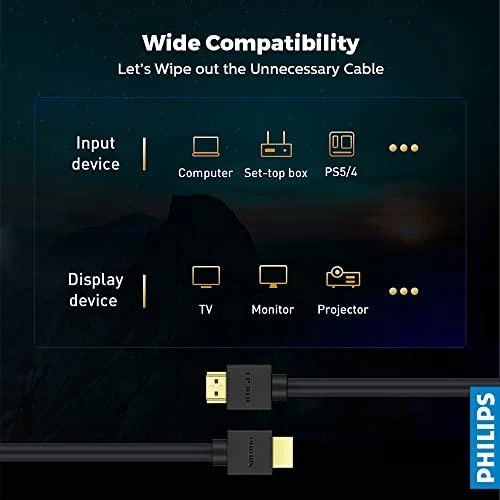 KABELIS HDMI 2.1 1.5M PHILIPS SWV9431/00