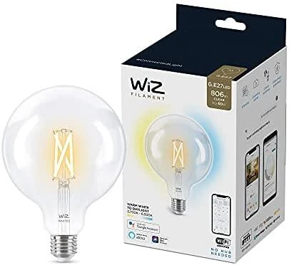 WIZ WI-FI BLE 60W G125 E27 927-65 CL 1PF/6