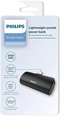Philips 2500 mAh USB-C maitinimo blokas