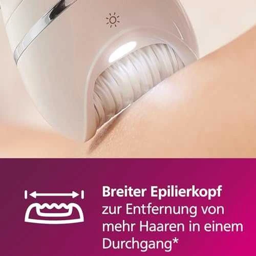 Philips Epilator Series 8000 „Wet & Dry“ epiliatorius BRE700/00