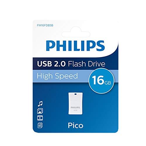 <p>„Philips“ USB 2.0 16 GB „Pico“ leidimas, vandenyno mėlyna spalva</p>