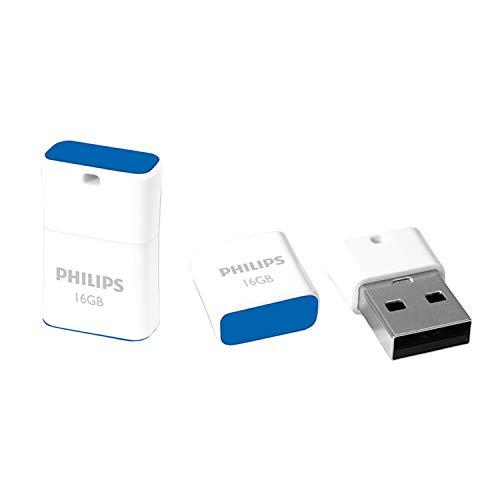 <p>„Philips“ USB 2.0 16 GB „Pico“ leidimas, vandenyno mėlyna spalva</p>