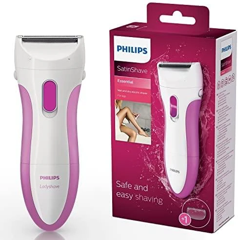 Philips SatinShave Essential „Wet & Dry“ elektrinis skustuvas HP6341/00